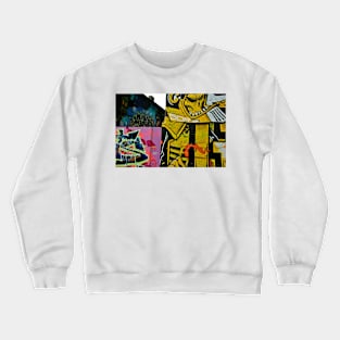 Street Art Graffiti Digbeth Birmingham UK Crewneck Sweatshirt